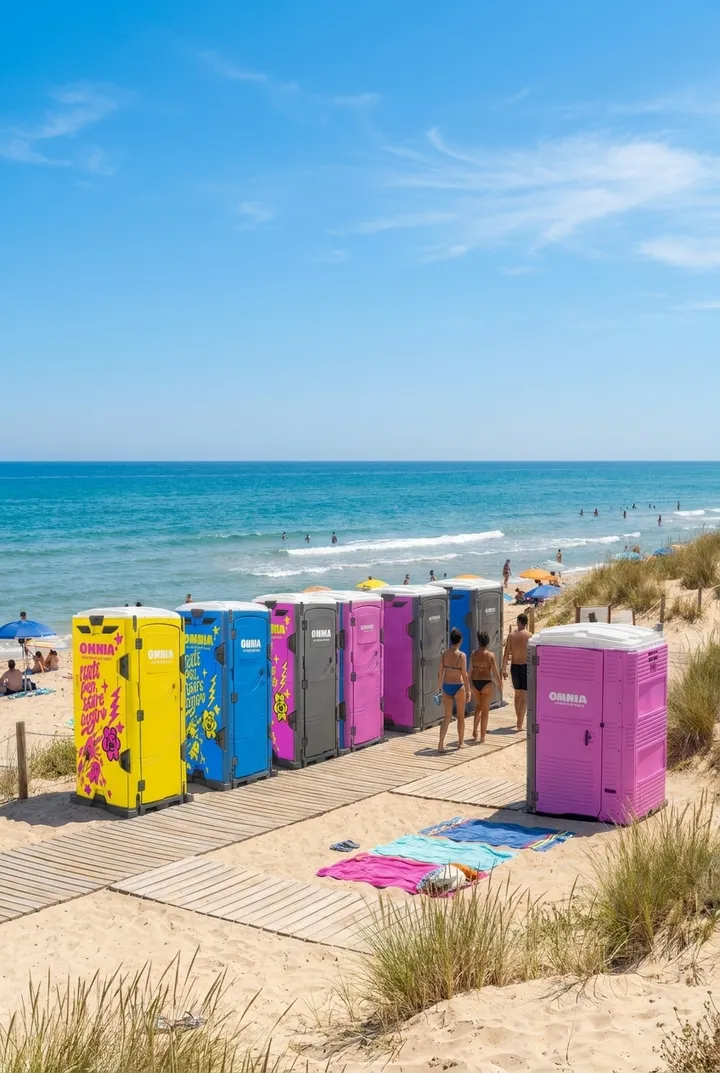 Spiagge, parchi e spazi pubblici: noleggio bagni chimici